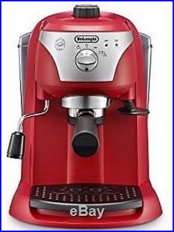 Delonghi ECC221. R Traditional Pump Espresso Coffee Machine Red