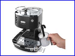 Delonghi ECOM311. BK Icona Micalite Espresso Pump Coffee Machine 1.4L Black