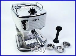 Delonghi ECZ351W Scultura Traditional Espresso Coffee Machine White