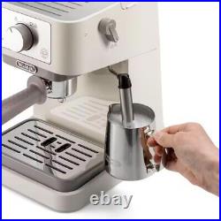 Delonghi Espresso Machine Stilosa Traditional Barista Pump in Cream EC260CR