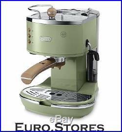 Delonghi Icona Vintage ECOV 311. GR Espresso Coffee Machine Green Genuine NEW