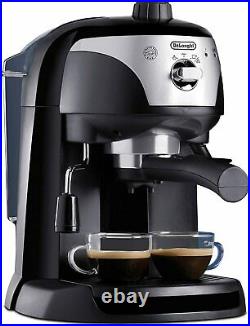 Delonghi Motivo Pump Espresso Coffee Machine Maker Cappuccino ECC221. B Brand New