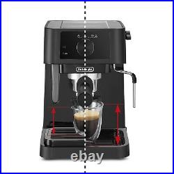 Delonghi Stilosa Barista Espresso Machine & Cappuccino Maker Black SKU EC230