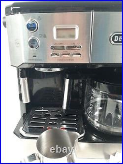 Delonghi combi espresso & filter coffee machine 15 bar cappuccino system