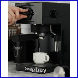 Dualit 84470 Espresso Coffee Machine Matte Black