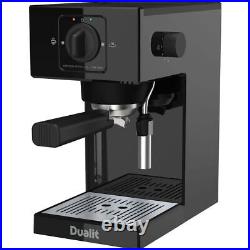 Dualit 84470 Espresso Coffee Machine Matte Black