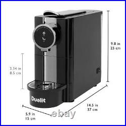 Dualit Cafe Plus Coffee & Tea Capsule Machine 800ml Thermobloc Heating System