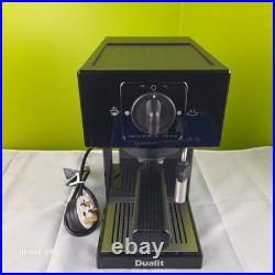 Dualit DCM4 Manual Espresso Coffee Machine 20 Bar Black Ex Display Boxed