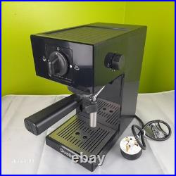 Dualit DCM4 Manual Espresso Coffee Machine 20 Bar Black Ex Display Boxed