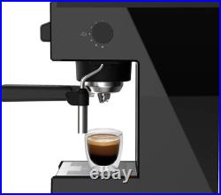Dualit Espresso Coffee Machine 1.4L Capacity Black Manual Dosing Coffee