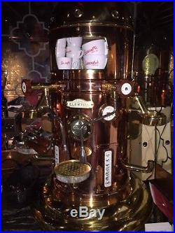 Elektra Belle Epoque Espresso Coffee Machine P1 and matching Elektra Grinder MXR