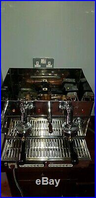 Elektra Sixties T3 2 group compact traditional espresso coffee machine