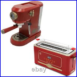 Empire Espresso Coffee Machine & Toaster Bundle