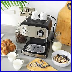 Espresso & Cappuccino Machine Latte Coffee Maker Pressure Pump Milk Frothing