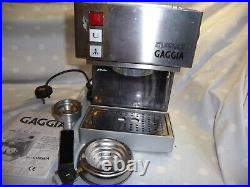 Espresso & Cappuccino coffe machine GAGGIA CUBIKA semiprofessional for the home