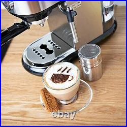 Espresso Coffee Machine 15 Bar Barista Pump Milk Frother Steam Arm