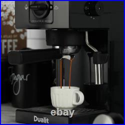 Espresso Coffee Machine Black