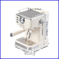 Espresso Coffee Machine Cappuccino & Latte Maker 240ml/1500ml CE Certified New