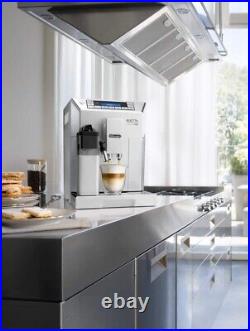Espresso Coffee Machine De'Longhi ECAM 45.760. W Bean To Cup Cappuccino White