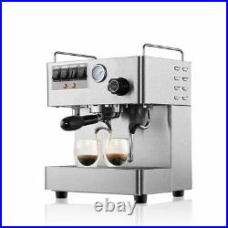 Espresso Coffee Machine Fully Automatic Stainless Steel Commercial Personal Tool