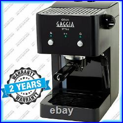 Espresso Coffee Machine Gaggia Gran Style RI8423/11 Black