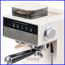 Espresso Coffee Machine with Built-in Grinder 20 Bar Hot & Cold Extraction 1350W Espresso Coffee Machine with Built-in Grinder 20 Bar Hot & Cold Extraction 1350W