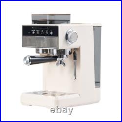 Espresso Coffee Machine with Built-in Grinder 20 Bar Hot & Cold Extraction 1350W