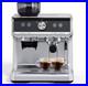 Espresso Coffee Machine with Grinder & Milk Frother 20 bar Pump Stainless Steel