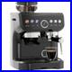 Espresso Coffee Machine with Integrated Bean Grinder & Steam Wand 15 Bar Pressure