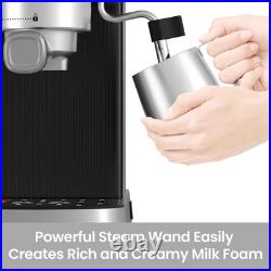 Espresso Machine, Coffee Machine with Steam Frother, 20 Bar Coffee Machine for C