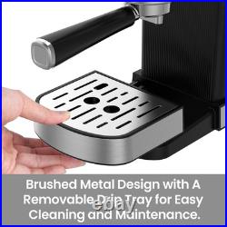 Espresso Machine, Coffee Machine with Steam Frother, 20 Bar Coffee Machine for C Espresso Machine, Coffee Machine with Steam Frother, 20 Bar Coffee Machine for C