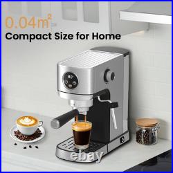 Espresso Machine, Coffee Machine with Steam Frother, 20 Bar Coffee Machine for C