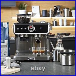 Espresso Machine Portafilter Barista Stainless Steel With Grinder Incl Coffee