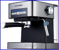 Espresso Maschine Kaffeemaschine Cappuccinomaschine Milchaufschäumer Siebträger