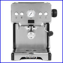 Espresso and Coffee Machine, 15 Bar with Milk Frother Espresso Maker