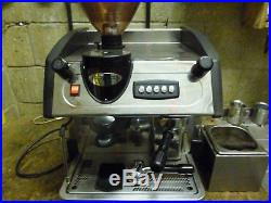 Expobar 1 group compact espresso system with integeral1 kilo grinder and knockbo