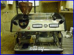 Expobar 2 group elegance espresso system with integeral1 kilo grinder
