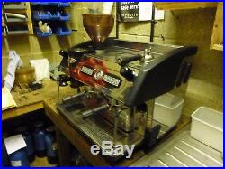 Expobar 2 group elegance espresso system with integeral1 kilo grinder
