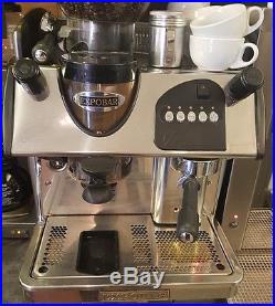 Expobar Markus 1 Group Espresso Coffee Machine built in grinder