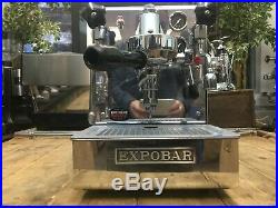 Expobar Office Leva 1 Group Brand New Stainless Steel Espresso Coffee Machine