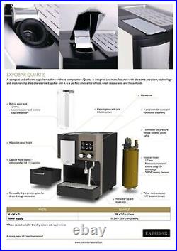 Expobar Quartz Capsule Espresso Coffee Machine IPERESPRESSO illy