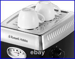 Expresso Coffee Machine Russell Hobbs 28251 Retro 15 Bar Barista Pump/Frother