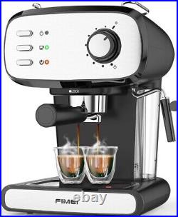 FEMEI Espresso Pressure Coffee Milk Drink Machine Maker + Frother Z107