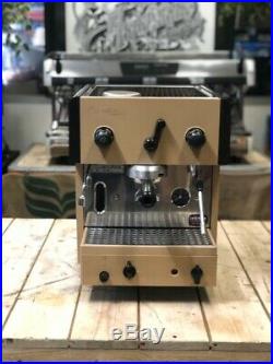 Faema Compact Vintage 1 Manual Paddle Group Espresso Coffee Machine Restaurant