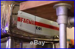 Faema e61 2 group espresso machine built 1973