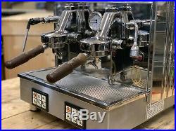 Fiorenzato Ducale 2 Group Compact Stainless Espresso Coffee Machine Restaurant