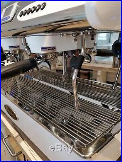 Fracino PID Espresso Coffee Machine 2 Group White 1 Year Old