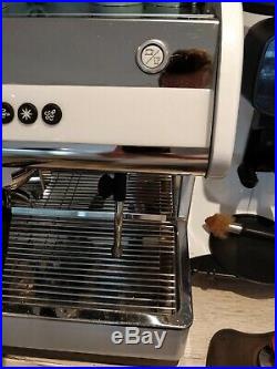 Fracino PID Espresso Coffee Machine 2 Group White 1 Year Old