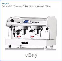 Fracino PID Espresso Coffee Machine 2 Group White PID2