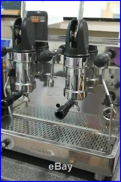 Fracino RetroLPG coffee machine 2 Group Lever Espresso Machine. Gas and electric